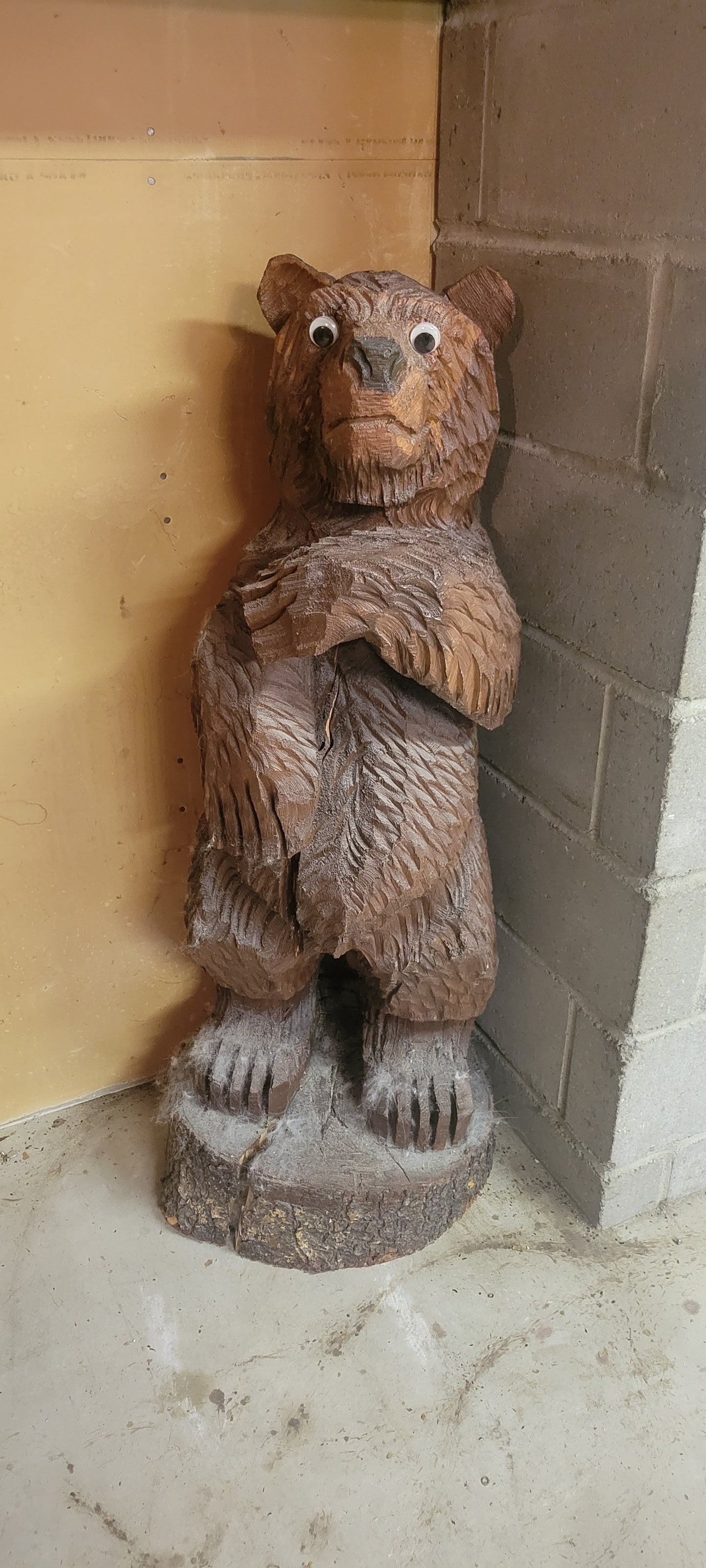 Bear-Home Decor-Wooden Carved