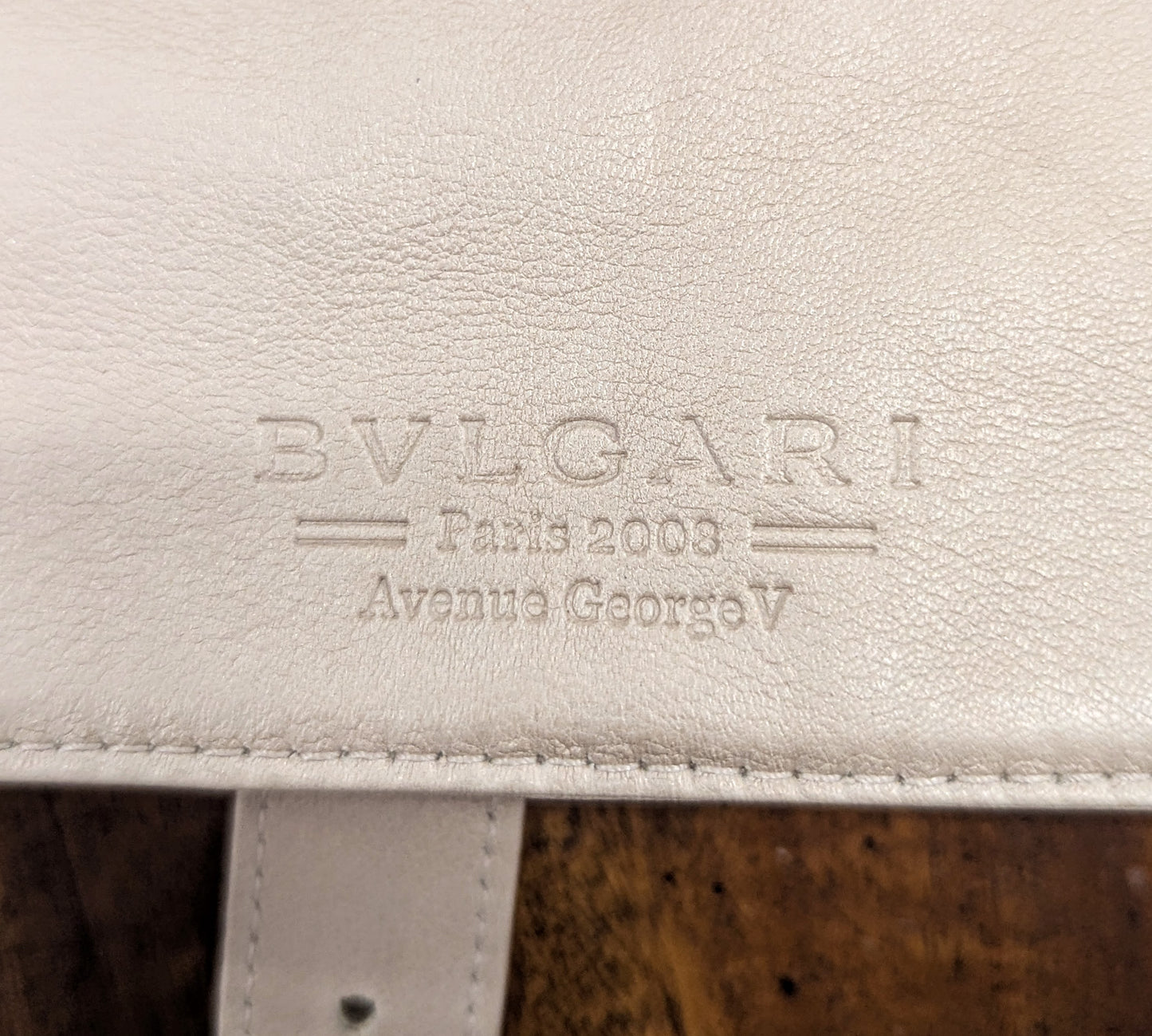 BVLGARI Leather Jewelry Pouch