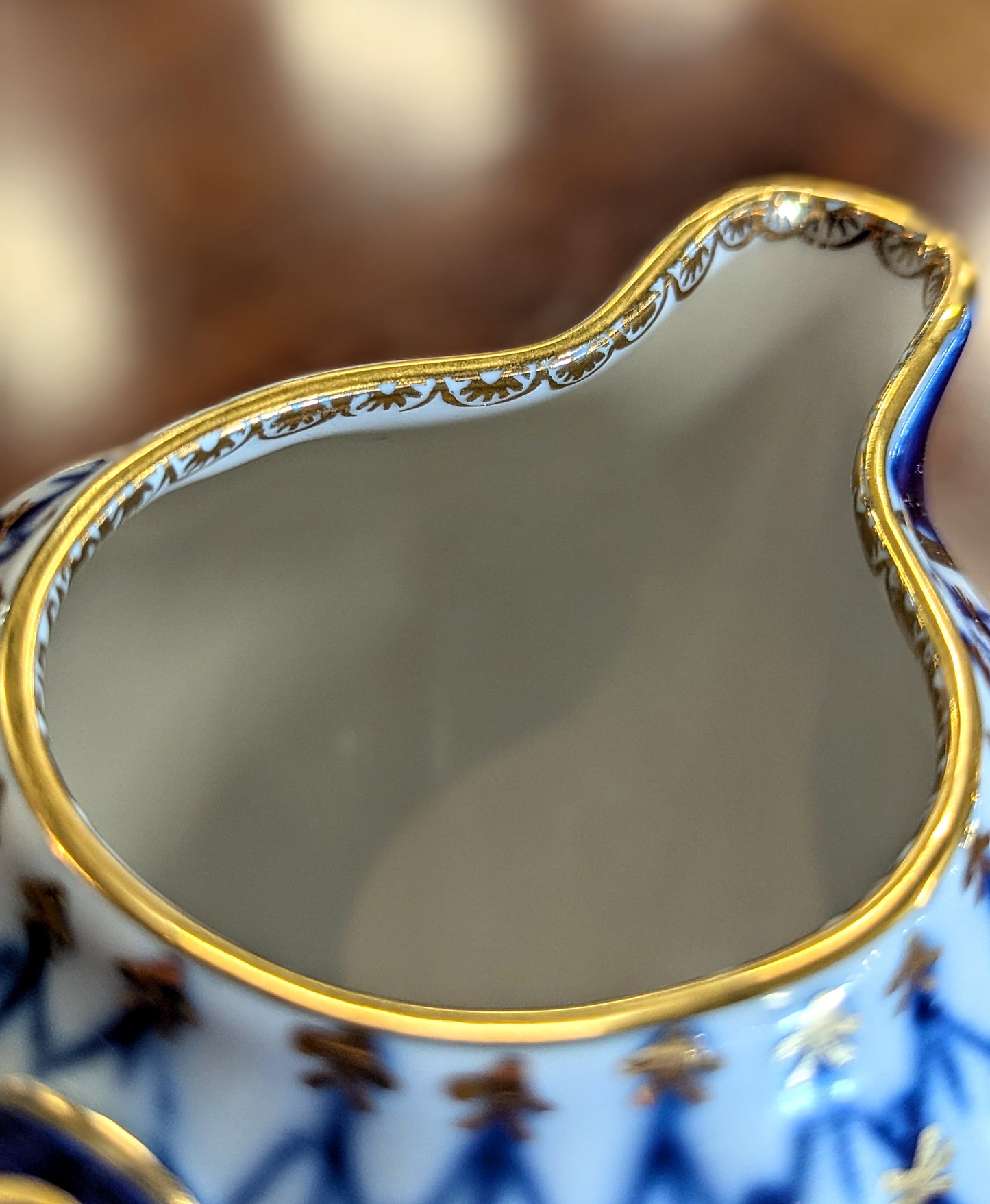 Imperial Russian Lomonosov Porcelain Coffee Set