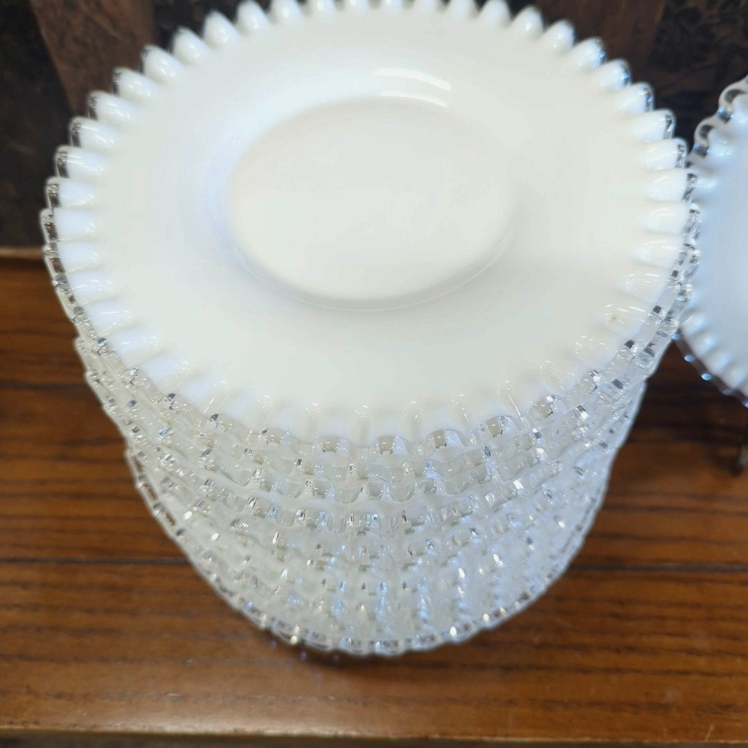 Fenton Silver Crest Plates