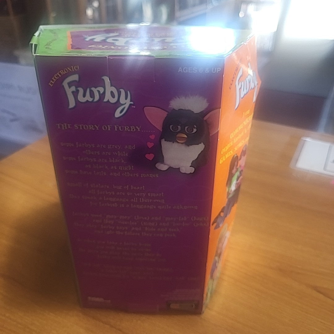 Toy - Tan and White Furby in Original Packaging
