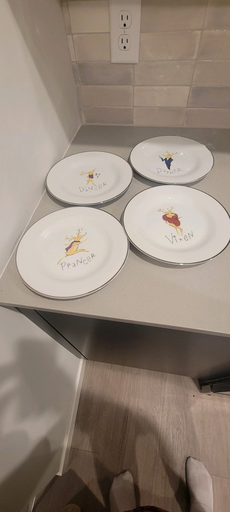 Holiday Plates-Pottery Barn