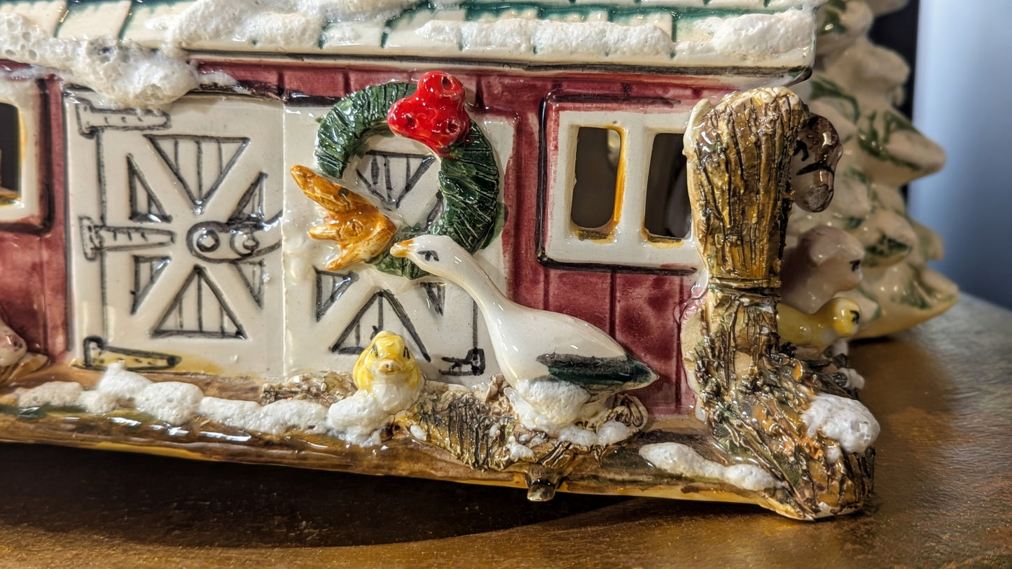 Walter Brockman 'The Barnyard' 1980 Snow House