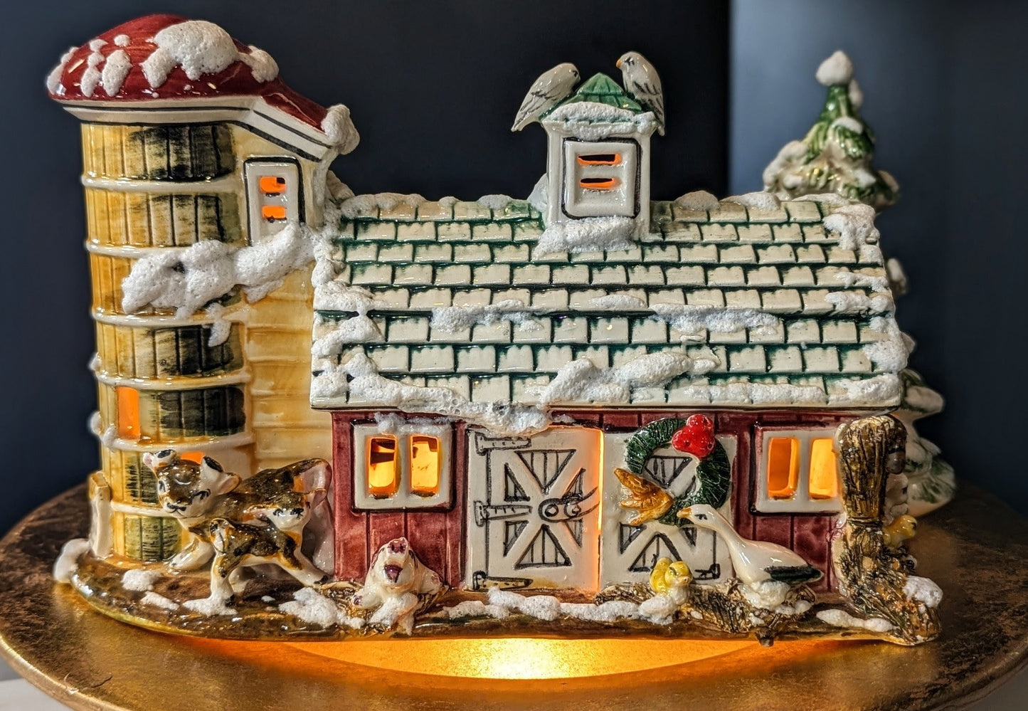 Walter Brockman 'The Barnyard' 1980 Snow House