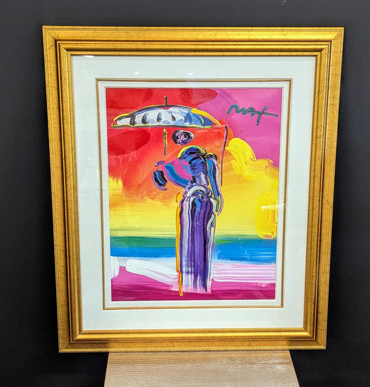 Peter Max Framed Painting