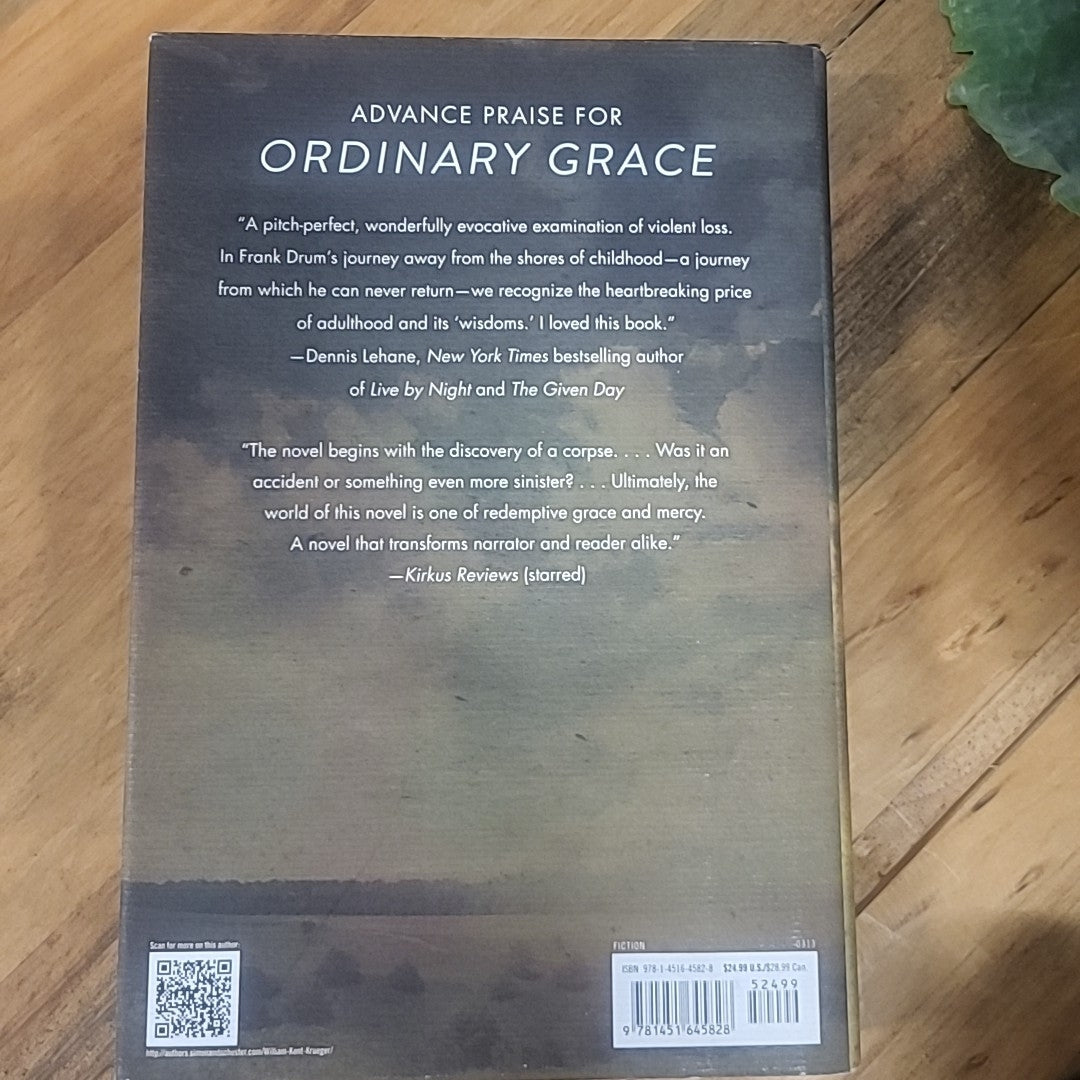Ordinary Grace by William Kent Krueger -  HC/DJ/1st Edition/Inscribed