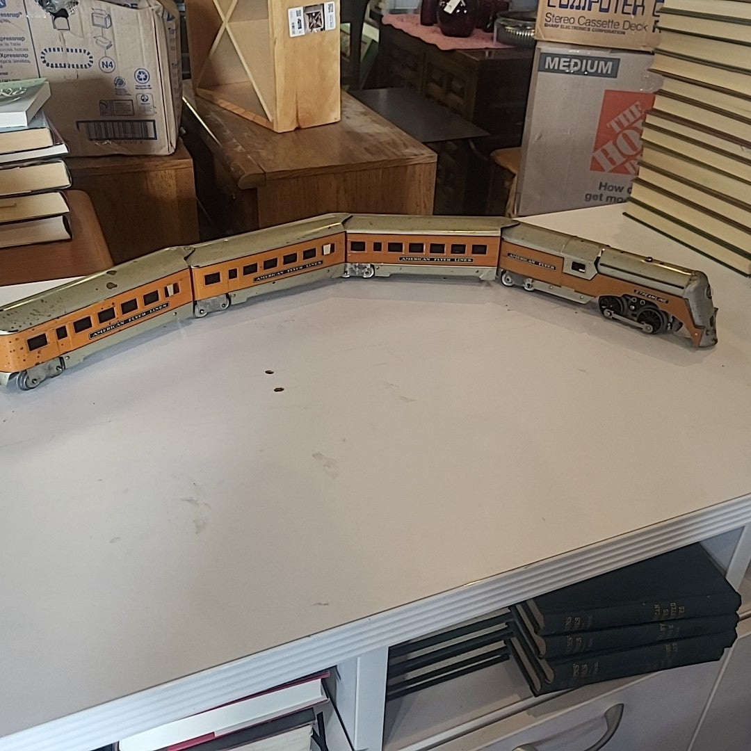 Vintage American Flyer Streamline Toy Train