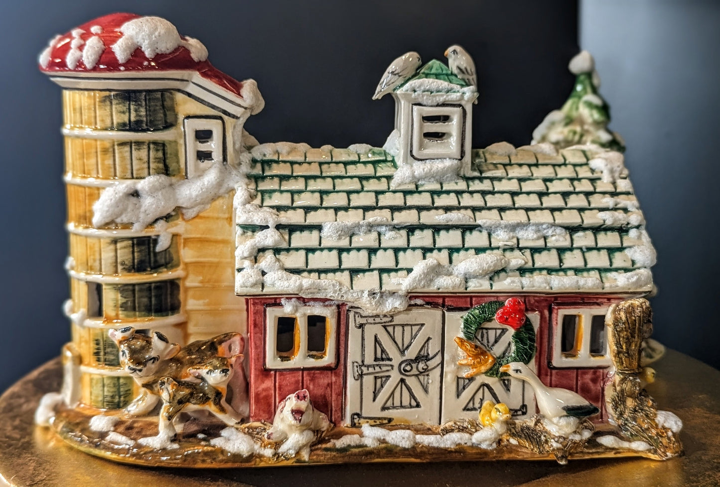 Walter Brockman 'The Barnyard' 1980 Snow House