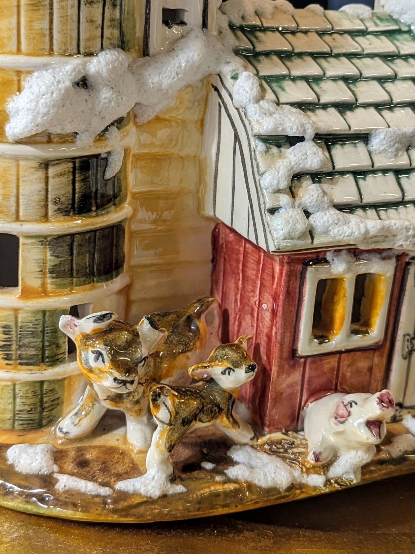 Walter Brockman 'The Barnyard' 1980 Snow House