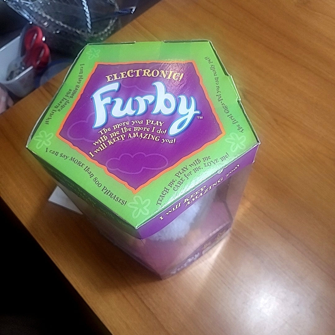 Black, Brown, White, Electronic Furby