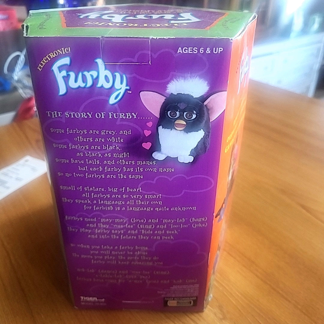 Black, Brown, White, Electronic Furby