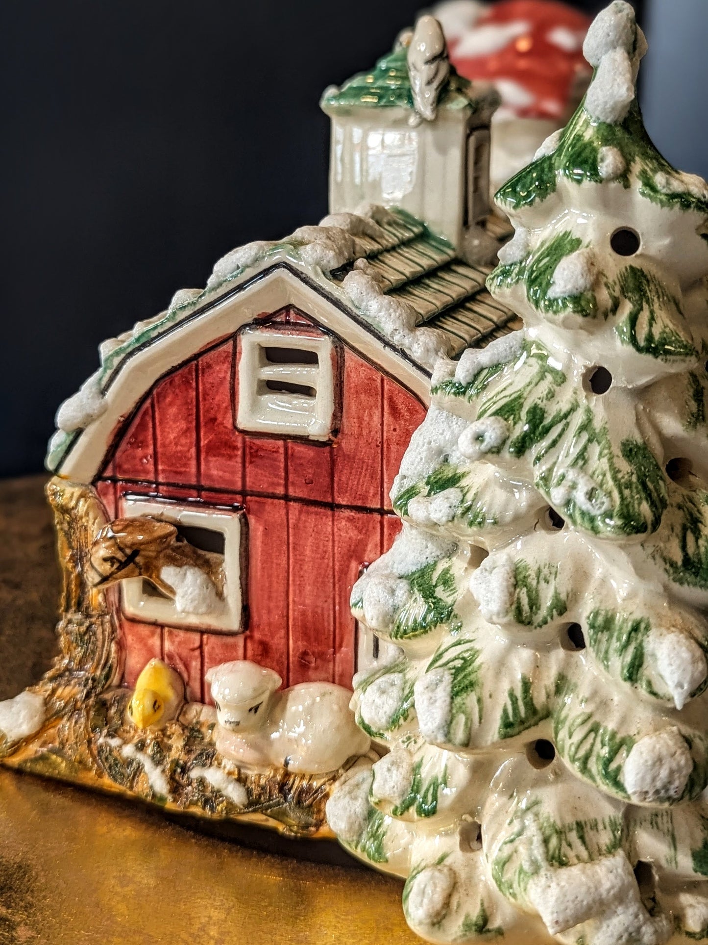 Walter Brockman 'The Barnyard' 1980 Snow House