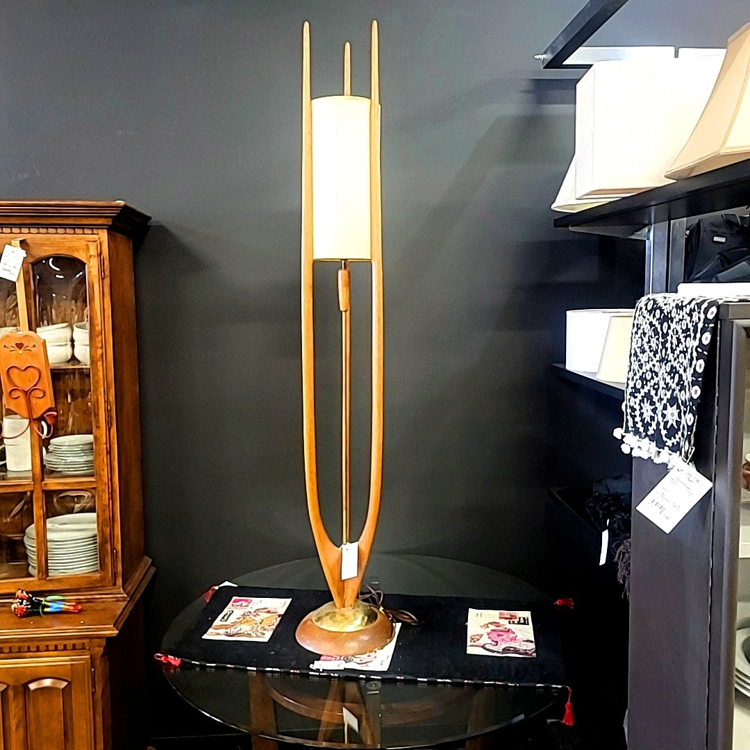 Mid Century Modeline Danish Arthur Jackson Design Floor Lamp